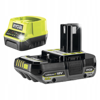 RYOBI RC18120-120 Akumulator 2,0Ah + Ładowarka 18V DO NARZĘDZI RYOBI ONE+