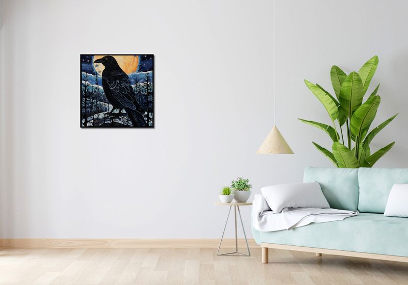 Plakat 60x60cm Kruczy Mąciciel zdjęcie 4