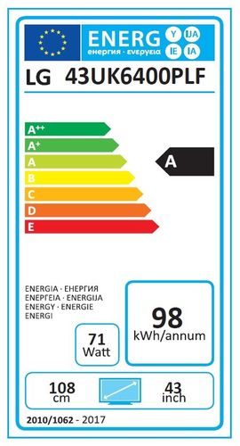 LG Electronics Telewizor 43 4K 43UK6400 na Arena.pl