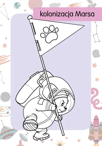 Kolorowanka Z Tatuażami. Kosmos na Arena.pl