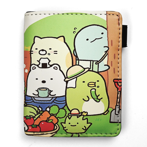 Eat Your Vegetables | 12 cm | Eko-Skóra | Portfel | Sumikko Gurashi na Arena.pl