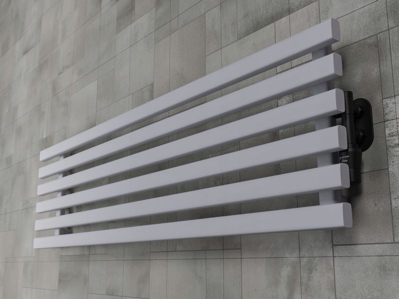 Grzejnik poziomy HORYZONT6 45x120 szary zdjęcie 4