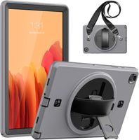 Etui do Samsung Galaxy Tab A7 10.4" z Paskiem na Ramię Szare