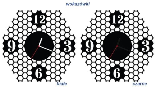 ZEGAR ŚCIENNY PLASTER MIODU 58cm XXL 151.11 na Arena.pl