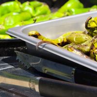 STALOWY Zestaw grillowy akcesoria przybory do grilla 4w1 +etui SUPER JAKOŚĆ