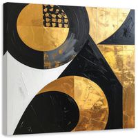 Obraz do salonu sypialni biura loftu, Abstrakcja kształty 30x30