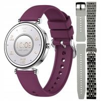 Smartwatch Damski Hagen HB40.211.5321.1211-SET fioletowy pasek