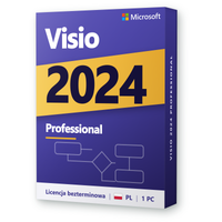 Klucz Visio 2024 Professional PL Microsoft Licencja Wieczysta