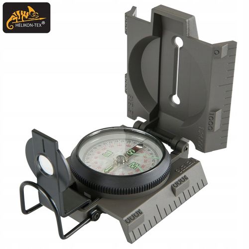 Busola kompas turystyczny wojskowy Helikon Ranger MK2 szary na Arena.pl