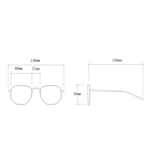 Okulary przeciwsłoneczne z kryształkami GRADIENT GRAY OK212WZ2 na Arena.pl