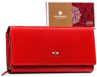 portfel skórzany ptn 439-gon-5996 red