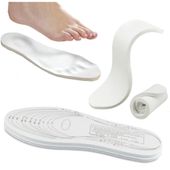 Wkładki do butów przeciwpotne z pianki memory miekkie rozmiar unwersalny