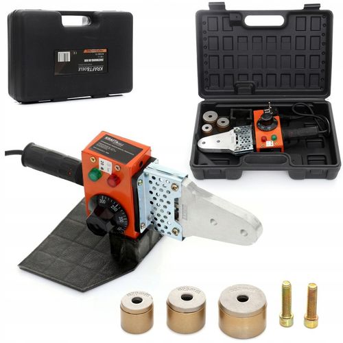 ZGRZEWARKA DO ZGRZEWANIA RUR PCV PP MATRYCE PE PB 1300W 230V/50Hz na Arena.pl