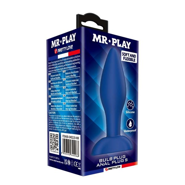 Mr. Play Bulb Anal Plug S zdjęcie 8