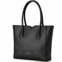 Shopperka torebka damska skóra ekologiczna duża A4 do szkoły pracy ZAGATTO