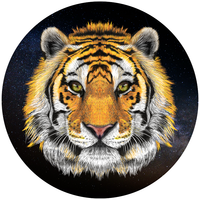 Opłatek na tort Tygrys Kot Kocur Kotek Król Urodziny 18 30 40 50 60