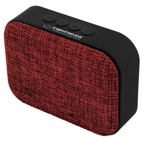 Głośnik Bluetooth FM Samba czerwony na Arena.pl