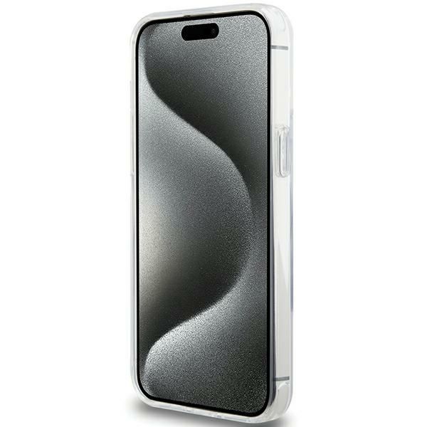 Etui Karl Lagerfeld do iPhone 15 Pro Max, Biały, MagSafe zdjęcie 5