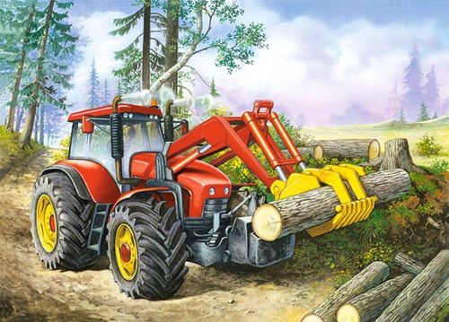 Puzzle 60el. forest site na Arena.pl