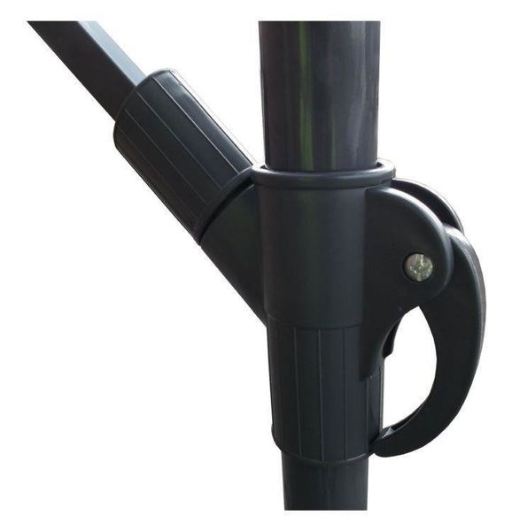 Duży parasol ogrodowy składany 350 cm Goodhome (zarysowana podstawa) zdjęcie 4