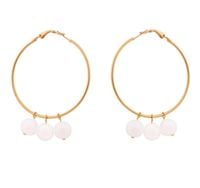 Kolczyki koła z kulkami onyks(P22/KOR/116AU)