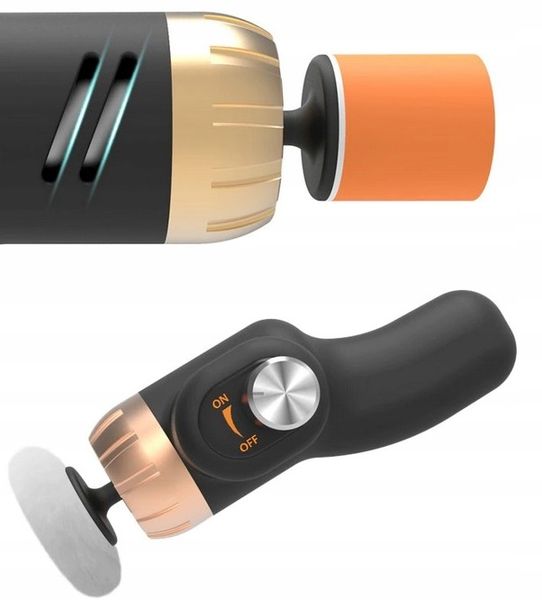 MINI POLERKA SAMOCHODOWA Maszyna Polerska 4x GĄBKA zdjęcie 4