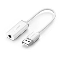 UGREEN ZEWNĘTRZNA KARTA DŹWIĘKOWA USB JACK 3.5MM