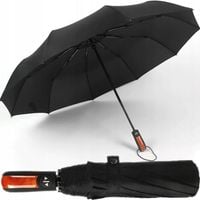 MOCNY PARASOL PARASOLKA MĘSKA DAMSKA SKŁADANY AUTOMAT + POKROWIEC
