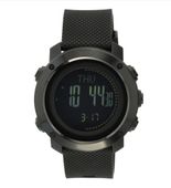 Zegarek taktyczny M-Tac, wysokościomierz, krokomierz, liczniki.. czarny