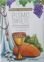 Biblia Tysiąclecia Mała Tw (Komunia, Winogrono)