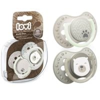 LOVI Smoczek uspokajający dynamiczny BUDDY BEAR 0-2m