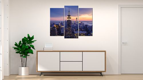 Obraz Płótno 90X70 Miasto Nowy Jork na Arena.pl