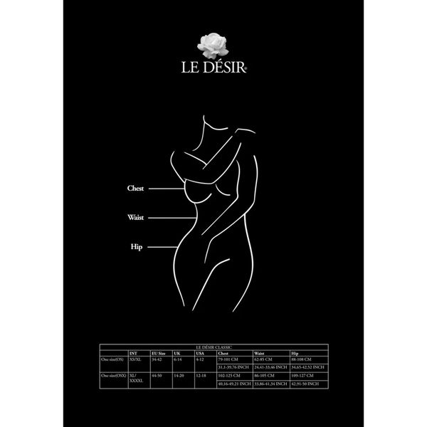 Fishnet And Lace Bodystocking - One Size zdjęcie 9