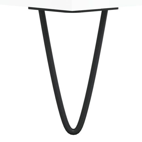 Szafka na buty, wysoki połysk, biała, 40x36x105 cm na Arena.pl