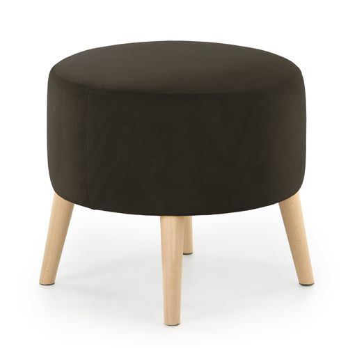 Pufa Tapicerowana, Czekolada, Puf, Pufa okrągła, Podnóżek na Arena.pl