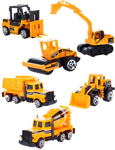 Ciężarówka Z Samochodami Pojazdami Auta 7 El. na Arena.pl