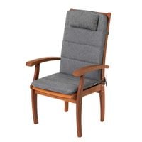 Poduszka ANTONIA na krzesło, leżak ogrodowy plażowy, poducha 121x50x6