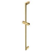 Drążek prysznicowy z uchwytem na słuchawkę prysznicową, 70 cm, złoty połysk