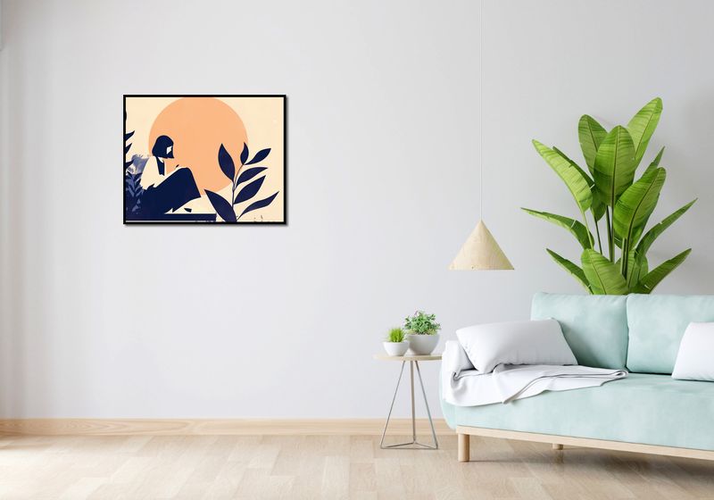 Plakat 76x60,5cm Kontemplacja zdjęcie 4