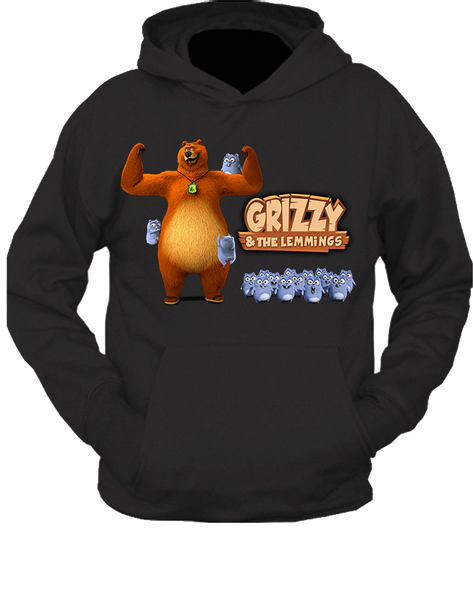 Bluza z kapturem Grizzy i Lemingi zdjęcie 3