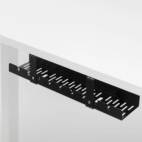 ORGANIZER DO KABLI NA PRZEWODY POD BIURKO BLAT KOSZYK PÓŁKA METALOWA na Arena.pl