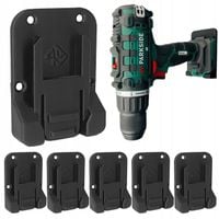 P4U 6x Uchwyt na narzędzia Parkside 18V 20V Czarny