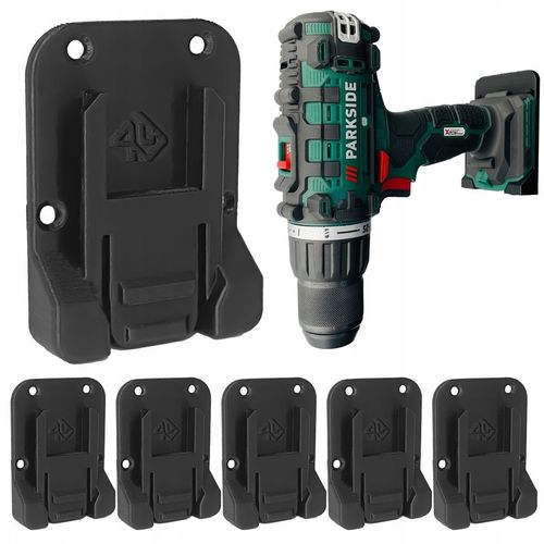 P4U 6x Uchwyt na narzędzia Parkside 18V 20V Czarny na Arena.pl