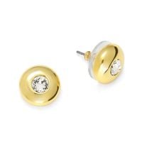 kolczyki z kryształkiem preciosa (p4365au)