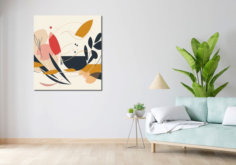 Obraz 90x100cm Porywista Flora zdjęcie 2