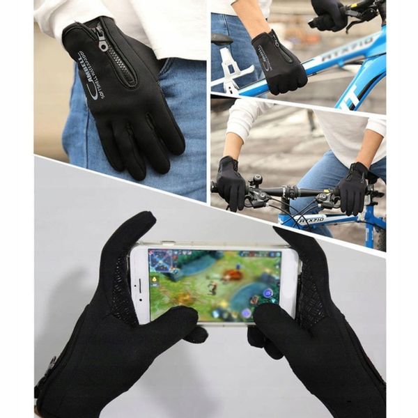 Rękawice Softshell Dotyk Narty Biegowe Rower XXL zdjęcie 13