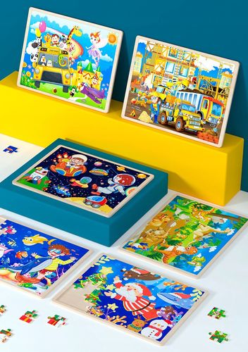 puzzle drewniane kosmos jhtoy-994 na Arena.pl