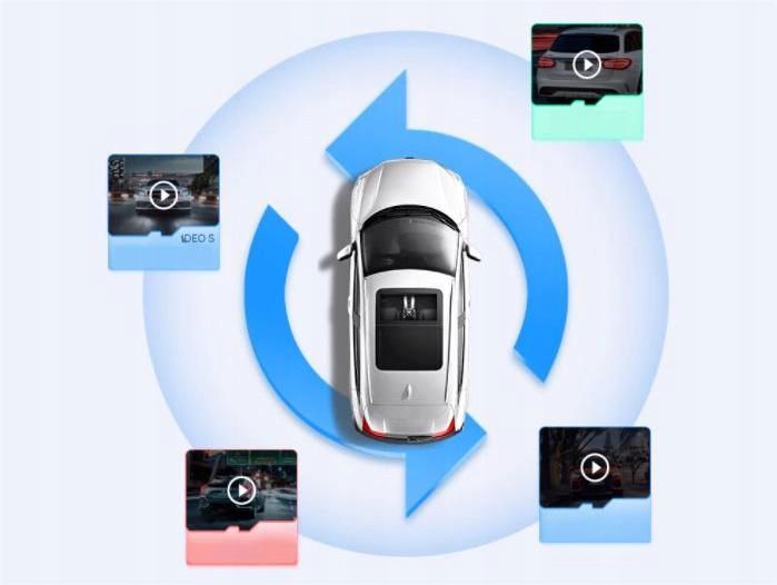KAMERA SAMOCHODOWA REJESTRATOR JAZDY REGULOWANA ANDROID DVR JAKOŚĆ HD zdjęcie 15