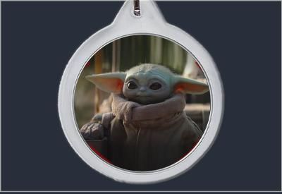 Brelok do kluczy Baby Yoda zdjęcie 1