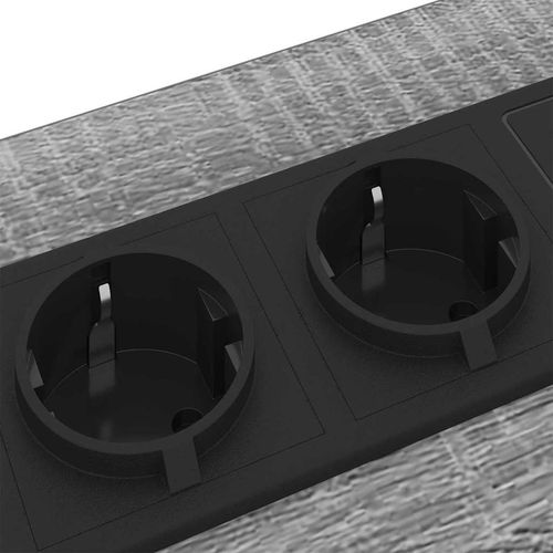 Szafka Nocna z szufladą 2 pcs Szary dąb sonoma 42 x 41 x 61 cm na Arena.pl